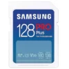 Samsung PRO Plus SD Card 128GB UHS-I U3 Full HD & 4K UHD 180MB/s Read 130MB/s Write Memory Card for Cameras and Drones Includes USB Card Reader MB-SD128SB/WW