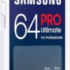 Samsung PRO Ultimate SD card, 64 GB, UHS-I U3, Full HD & 4K UHD, 200 MB/s read, 130 MB/s write, Memory card for smartphone, Drone or action cam, Includes USB card reader, MB-SY64SB/WW