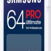 Samsung PRO Ultimate SD card, 64 GB, UHS-I U3, Full HD & 4K UHD, 200 MB/s read, 130 MB/s write, Memory card for smartphone, Drone or action cam, Includes USB card reader, MB-SY64SB/WW