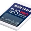 Samsung PRO Ultimate SD card, 128 GB, UHS-I U3, Full HD & 4K UHD, 200 MB/s read, 130 MB/s write, Memory card for smartphone, Drone or action cam, Includes USB card reader, MB-SY128SB/WW