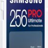 Samsung PRO Ultimate SD card, 256 GB, UHS-I U3, Full HD & 4K UHD, 200 MB/s read, 130 MB/s write, Memory card for smartphone, drone or action cam, Incl. USB card reader, MB-SY256SB/WW