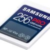 Samsung PRO Ultimate SD card, 256 GB, UHS-I U3, Full HD & 4K UHD, 200 MB/s read, 130 MB/s write, Memory card for smartphone, drone or action cam, Incl. USB card reader, MB-SY256SB/WW