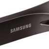 Samsung BAR Plus USB Flash Drive Type-A 64GB 200MB/s Read 30MB/s Write Durable USB 3.1 Memory Stick with Key Ring Titanium Grey MUF-64BE4/APC