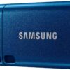 Samsung USB C Flash Drive 64GB 300MB/s Read 30MB/s Write USB 3.1 Flash Drive for Notebooks, Tablets and Smartphones, Blue, MUF-64DA/APC