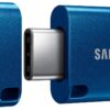 Samsung USB C Flash Drive 64GB 300MB/s Read 30MB/s Write USB 3.1 Flash Drive for Notebooks, Tablets and Smartphones, Blue, MUF-64DA/APC