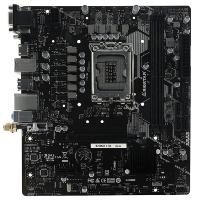 Biostar B760MX2-E D4 Intel B760 Chipset LGA1700 Socket Motherboard