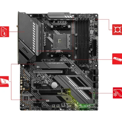 MSI MAG X570S TOMAHAWK MAX WIFI AMD X570 Chipset AM4 Socket Motherboard