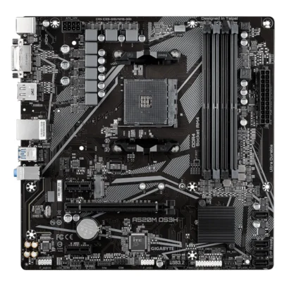 Gigabyte A520M DS3H AMD A520 Chipset AM4 Socket Motherboard