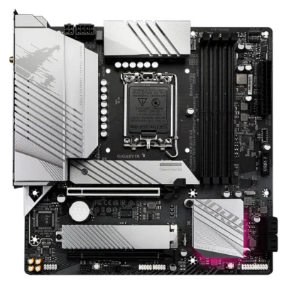 Gigabyte B760M AORUS ELITE AX Intel B760 Chipset LGA1700 Socket Motherboard