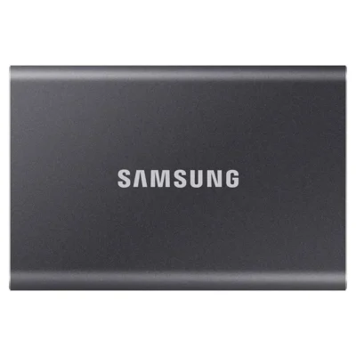 Samsung T7 Portable SSD - 500 GB - USB 3.2 Gen.2 Externe SSD Titan Gray (MU-PC500T/WW)