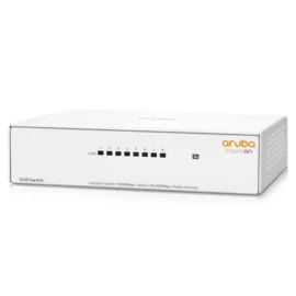 Aruba Instant On 1430 8-Port Gb Unmanaged Layer 2 Ethernet Switch | 8X 1G | Fan-Less | US Cord (R8R45A#ABA)