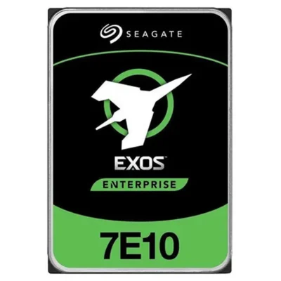 Seagate Exos 7E10 10TB Internal Hard Drive HDD - 3.5 Inch 4Kn SAS 12GB/s, 7.200 RPM, 256MB Cache and 2M MTBF for Enterprise, Data Centre (ST10000NM003B)