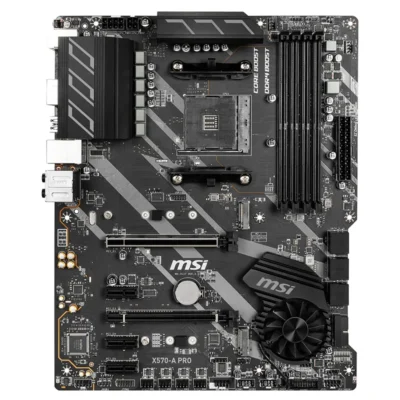 MSI X570-A PRO AMD X570 Chipset AM4 Socket Motherboard