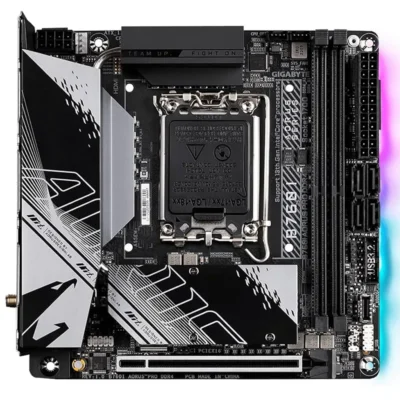 Gigabyte B760I AORUS PRO DDR4 Intel B760 Chipset LGA1700 Socket Motherboard