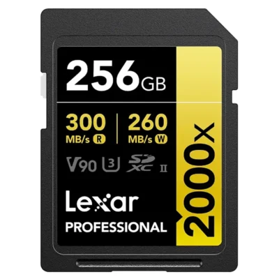 Lexar Professional 2003x SDHC UHS-II Card GOLD Series LSD2000256G-BNNNG