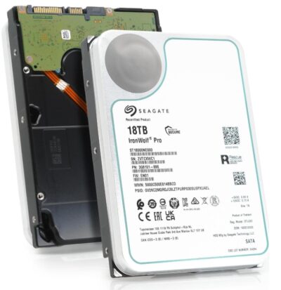 Seagate IronWolf Pro ST18000NE000 NAS 3.5-inch 7200rpm Hard Drive 18TB