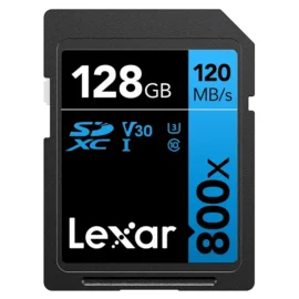 Lexar High-Performance 800x SDHC/SDXC UHS-I Card BLUE Series LSD0800P128G-BNNNG