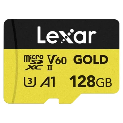 Lexar Professional GOLD microSDXC UHS-II Card LMSGOLD128G-BNNNG