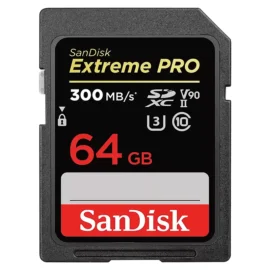 SanDisk Extreme PRO SDHC and SDXC UHS-II cards - 64GB, SDXC