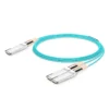 Mellanox MFS1S00-H010V Compatible TAA 200GBase-AOC QSFP56 to QSFP56 Active Optical Cable (850nm, MMF, 10m)