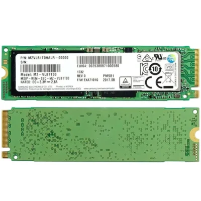 SamSung PM981A 256GB M.2 2280 NVME PCIe 3.0 x4 MZVLB256HBHQ-00000