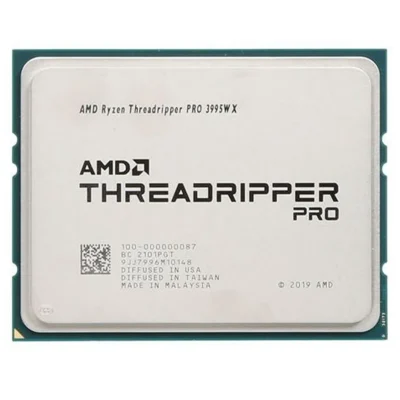 AMD Ryzen Threadripper PRO 3995WX - Ryzen Threadripper PRO Castle Peak (Zen 2) 64-Core 2.7 GHz Socket sWRX8 280W Desktop Processor - 100-100000087WOF