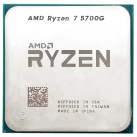 AMD Ryzen 7 5700G - Ryzen 7 5000 G-Series Cezanne (Zen 3) 8-Core 3.8 GHz Socket AM4 65W AMD Radeon Graphics Desktop Processor - 100-100000263BOX