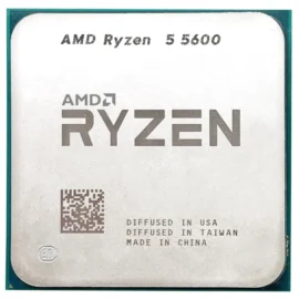 AMD Ryzen 5 5600 - Ryzen 5 5000 Series Vermeer (Zen 3) 6-Core 3.5 GHz Socket AM4 65W None Integrated Graphics Desktop Processor - 100-100000927BOX