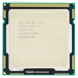 Intel Core i5-670 - Core i5 Clarkdale Dual-Core 3.46 GHz LGA 1156 73W Intel HD Graphics Desktop Processor - BX80616I5670