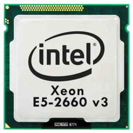 Intel Xeon E5-2660 v3 Haswell 2.6 GHz 10 x 256KB L2 Cache 25MB L3 Cache LGA 2011-3 105W BX80644E52660V3 Server Processor