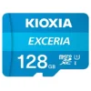 Kioxia 128GB microSD Exceria Flash Memory Card w/Adapter U1 R100 C10 Full HD High Read Speed 100MB/s LMEX1L128GG2