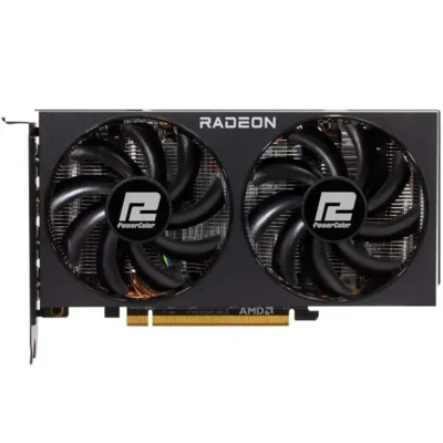 PowerColor Fighter Radeon RX 6600 8GB GDDR6 PCI Express 4.0 ATX Video Card AXRX 6600 8GBD6-3DH