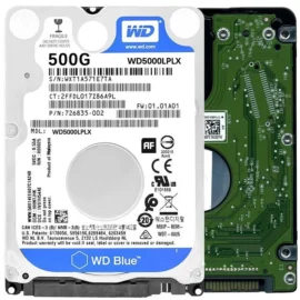 WD Black 500GB Performance Laptop Hard Disk Drive - 7200 RPM SATA 6Gb/s 32MB Cache 2.5" - WD5000LPLX