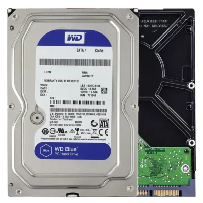 WD Blue 4TB Desktop Hard Disk Drive - 5400 RPM SATA 6Gb/s 256MB Cache 3.5 Inch - WD40EZAX