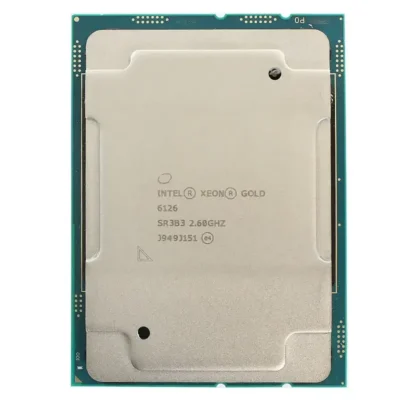 Intel CD8067303405900 Xeon Gold 6126, 12 Cores, 2.6 GHz, 19.25 MB Cache, DDR4 up to 2666 MHz, 125W TDP