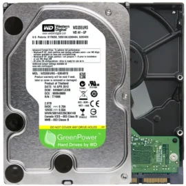 Western Digital AV-GP WD20EURS 2TB 64MB Cache SATA 3.0Gb/s 3.5" Internal Hard Drive Bare Drive