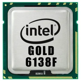 6138F Intel Xeon Gold 20C 40T Socket FCLGA3647 135 W CPU Processor