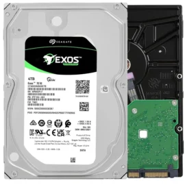 Seagate Exos 7E10 ST4000NM007B 4 TB Hard Drive - Internal - SAS (12Gb/s SAS) - Storage System, Video Surveillance System Device Supported - 7200rpm