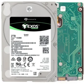 Seagate Exos 7E2000 2TB 512e SAS 12Gb/s 7200 RPM SED Enterprise HDD (ST2000NX0343)