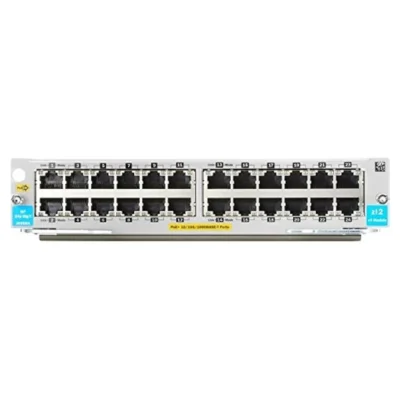 HPE 24P 10/100/1000BASE-T PoE+ V3 ZL2 Mod Network Hub (J9986A#ABA)