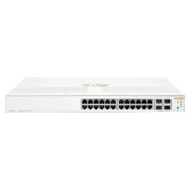 Aruba Instant On 1930 24-Port Gb Ethernet 24x 1G PoE (195W), 4X 1G/10G SFP+, L2+ Smart Switch US Cord (JL683A#ABA)