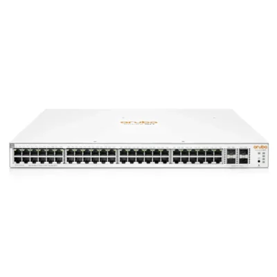 Aruba Instant On 1930 48-Port Gb Ethernet 48xGE PoE (370W), 4X 1G/10G SFP+, L2+ Smart Switch US Cord (JL686B#ABA)