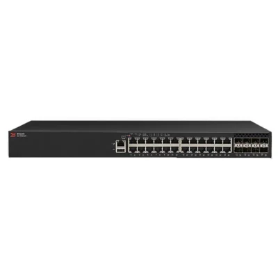 Brocade Ruckus ICX7250-24P-2X10G | 24-Port PoE+ Gigabit Ethernet Switch with 2x10G Uplink Ports | High-Performance Network Solution