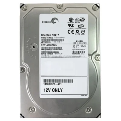 ST3146707 Seagate 146GB 10000RPM Fibre Channel 2 Gbps 3.5 8MB Cache Hard Drive"