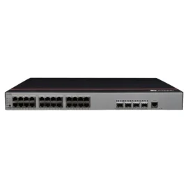 Huawei S5735-L24P4S-A1 (24*10/100/1000BASE-T ports, 4*GE SFP ports, PoE+, AC power)