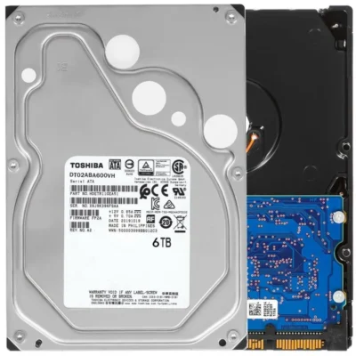 TOSHIBA DT02-VH 6TB SATA 3.5" 256MB DT02ABA600VH HDD Hard Disk Drive