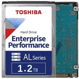 Toshiba 1.2TB HDD 10K RPM 2.5" 12Gb/s SAS Hard Disk Drive Model: AL14SEB120N DP/N: 89D42 (89D42)