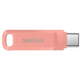 SanDisk 128GB Ultra Dual Drive Go USB Type-C Flash Drive, Peach - SDDDC3-128G-G46PC